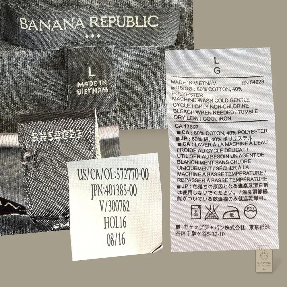 Banana Republic Burgundy 1/4 Zip Pullover Sweater Mock Neck Large